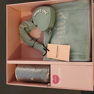 NWT Juicy Couture Cool Blue Big Spender 3 Piece Gift Set